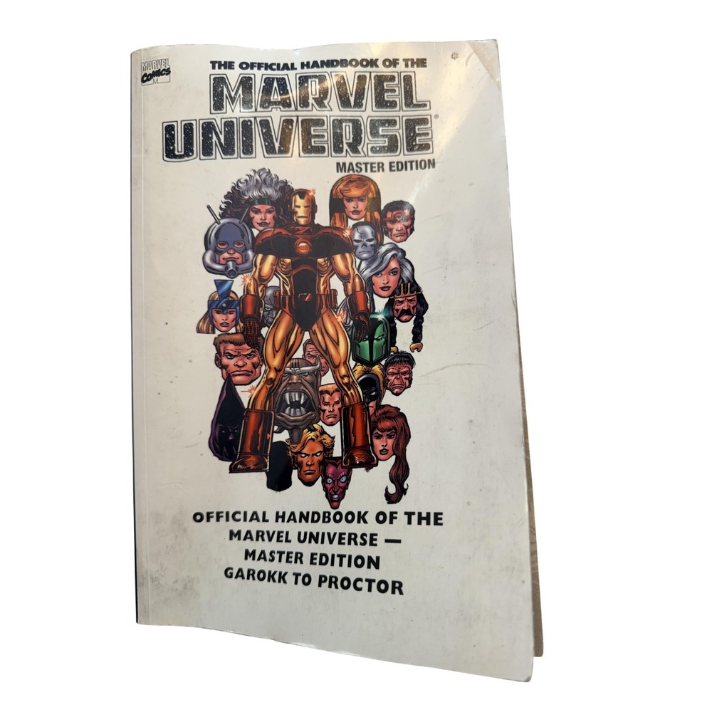 Marvel Official Handbook Marvel Universe Master Edition Vol 2 TPB Hulk Iron Man